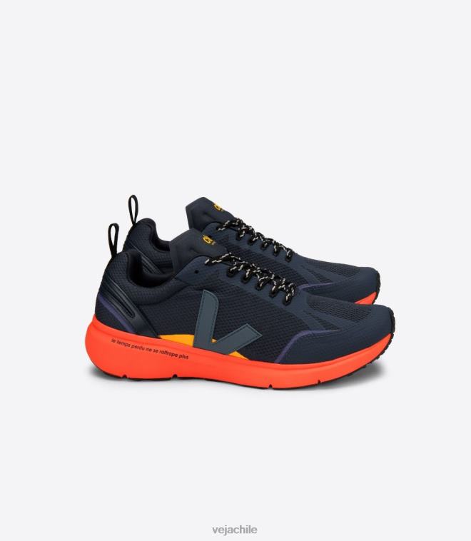Veja X hombres condor 2 cielo náutico naranja fluo PDFXH197 zapatos