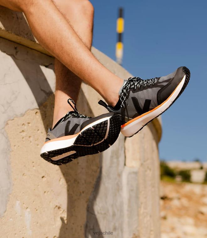 Veja hombres cóndor 2 alveomesh hormigón negro neón naranja PDFXH195 zapatos