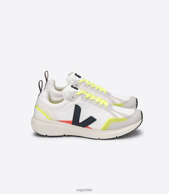 Veja hombres condor 2 alveomesh blanco nautico multico PDFXH189 zapatos