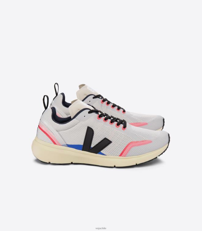 Veja hombres condor 2 alveomesh gris claro negro PDFXH191 zapatos