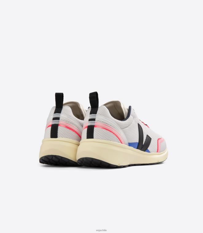 Veja hombres condor 2 alveomesh gris claro negro PDFXH191 zapatos