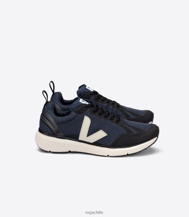 Veja hombres condor 2 alveomesh nautico pierre negro PDFXH188 zapatos