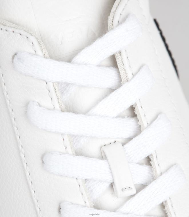 Veja hombres cordones algodon organico blanco PDFXH222 cordones