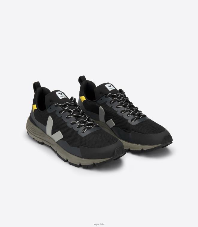 Veja hombres dekkan alveomesh negro oxford gris tónico PDFXH124 zapatos