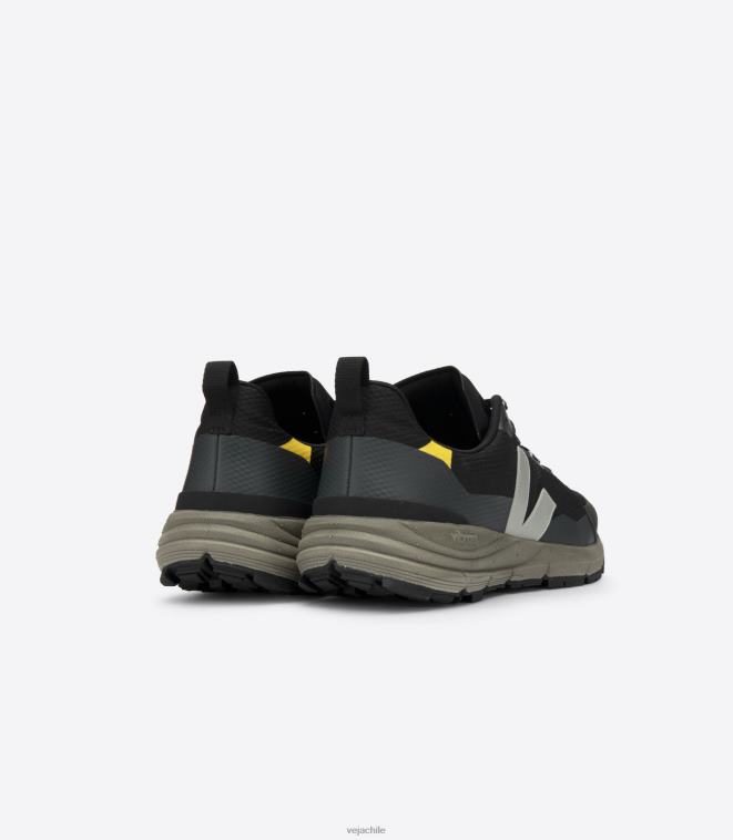 Veja hombres dekkan alveomesh negro oxford gris tónico PDFXH124 zapatos
