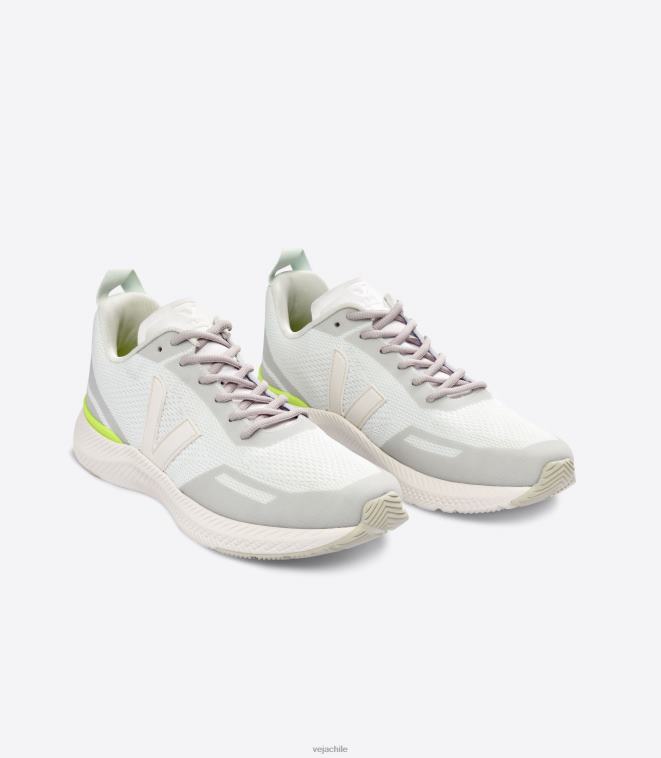 Veja hombres crema helada impala de malla diseñada PDFXH213 zapatos