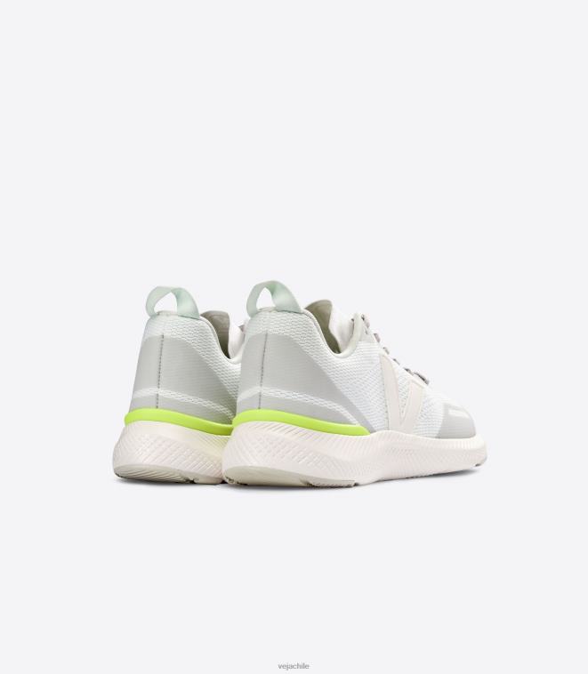Veja hombres crema helada impala de malla diseñada PDFXH213 zapatos