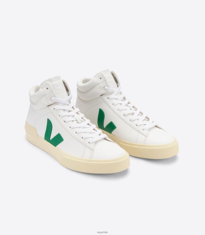 Veja hombres minotauro cuero sin cromo blanco esmeralda mantequilla PDFXH76 zapatos
