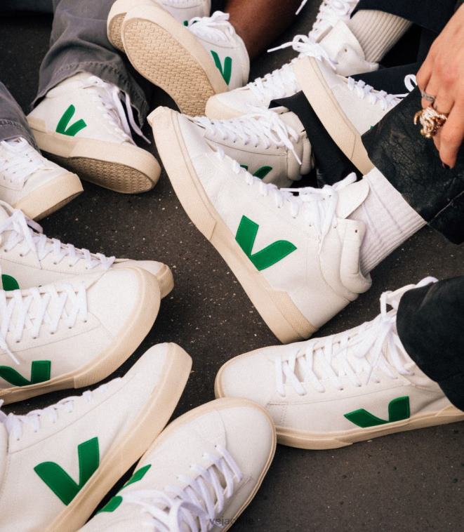Veja hombres minotauro cuero sin cromo blanco esmeralda mantequilla PDFXH76 zapatos