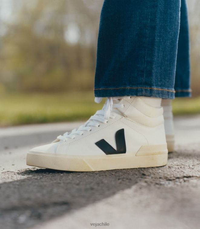 Veja hombres minotauro cuero sin cromo blanco negro mantequilla PDFXH70 zapatos
