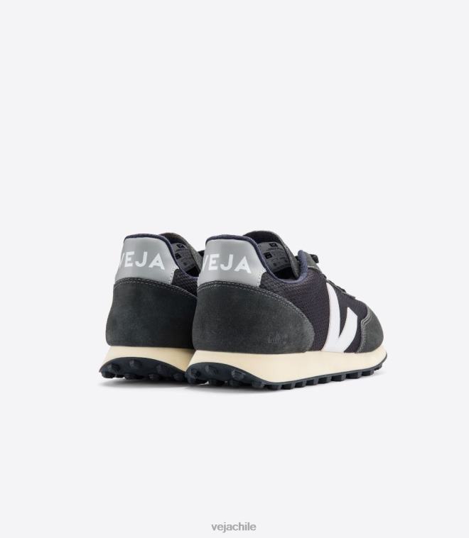 Veja hombres rio branco alveomesh negro blanco oxford gris PDFXH94 zapatos