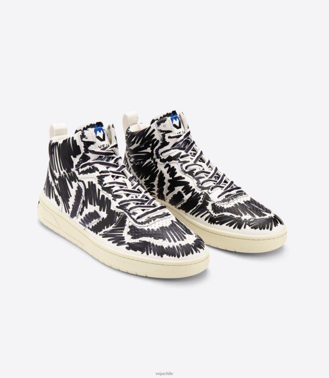 Veja X hombres v-15 cuero marni completo negro PDFXH85 zapatos