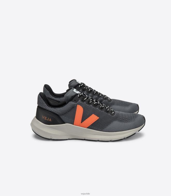 Veja mujer marlin lt v-knit naranja tormenta fluo PDFXH280 zapatos