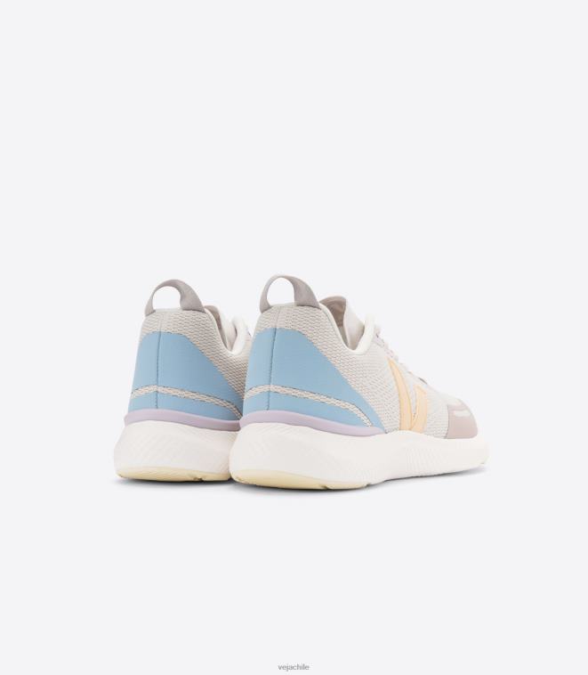 Veja mujer impala melocotón natural de malla diseñada PDFXH282 zapatos