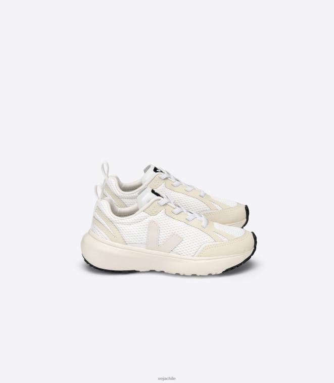 Veja niños cordones elásticos canario alveomesh blanco pierre PDFXH391 zapatos