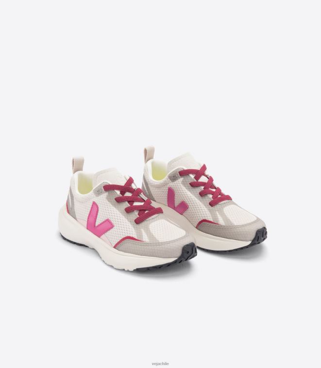 Veja niños cordones elásticos canario alveomesh natural mia PDFXH387 zapatos
