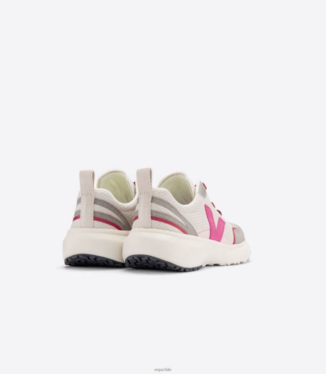 Veja niños cordones elásticos canario alveomesh natural mia PDFXH387 zapatos