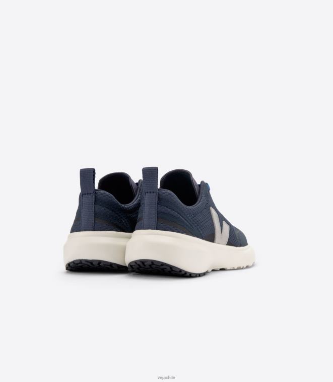 Veja niños cordones elásticos canario alveomesh nautico oxford gris PDFXH384 zapatos