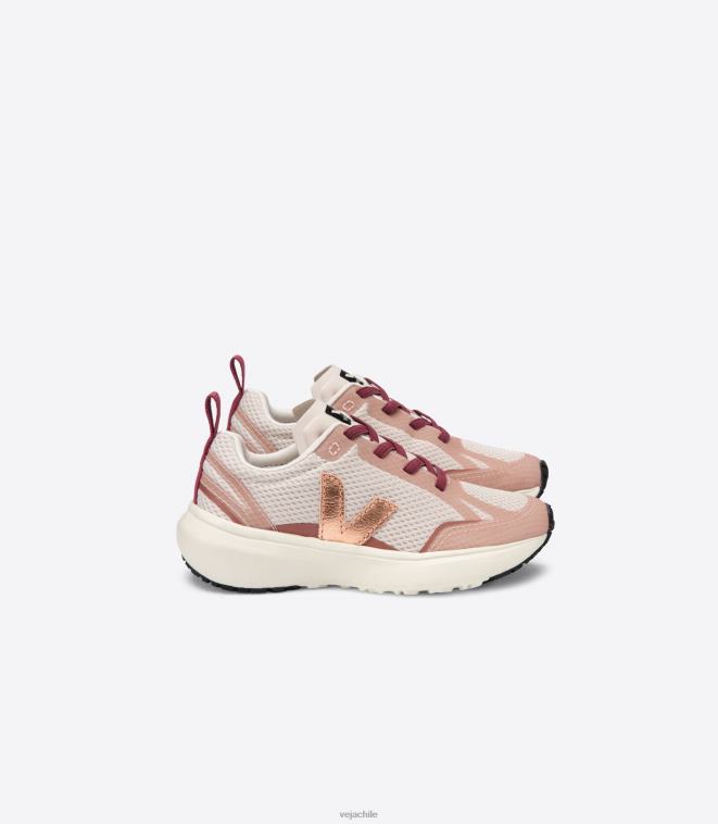 Veja niños cordones elásticos canarios alveomesh venus natural PDFXH385 zapatos