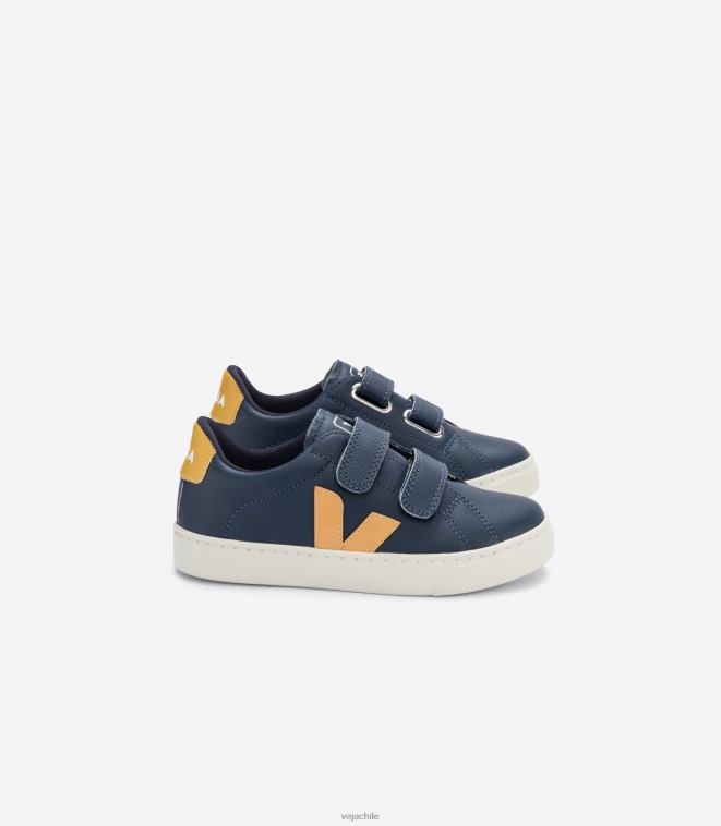 Veja niños Boquilla náutica piel libre de cromo esplar PDFXH339 zapatos
