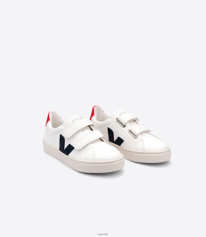 Veja niños esplar cuero sin cromo blanco nautico pekin PDFXH321 zapatos