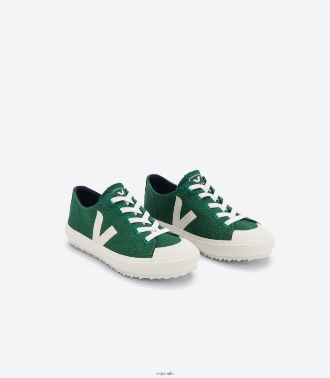 Veja niños flip cordones elásticos lona poker pierre PDFXH393 zapatos