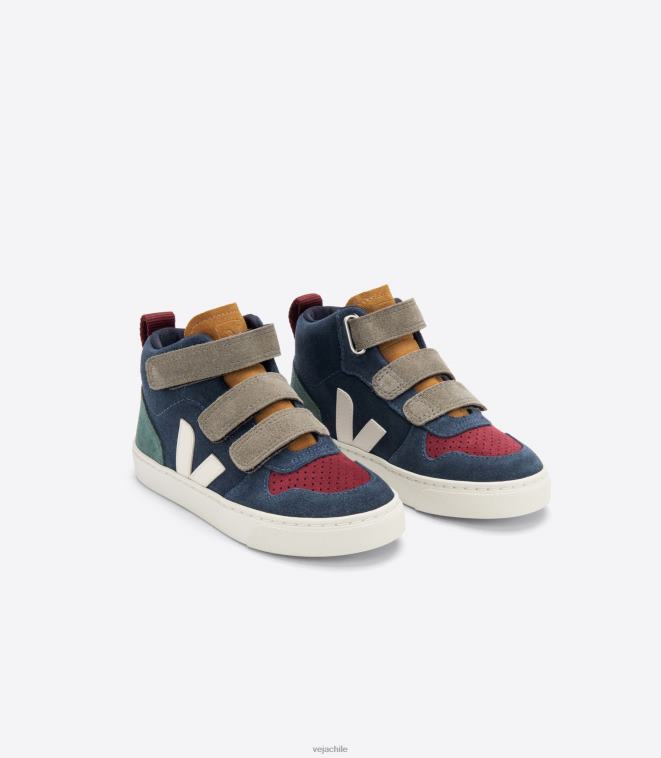 Veja niños v-10 mid ante multico nautico chipre PDFXH349 zapatos