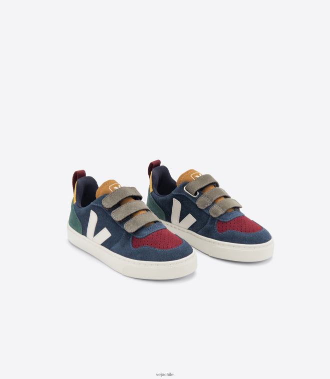 Veja niños v-10 ante multico náutico PDFXH371 zapatos