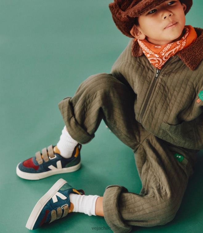 Veja niños v-10 ante multico náutico PDFXH371 zapatos