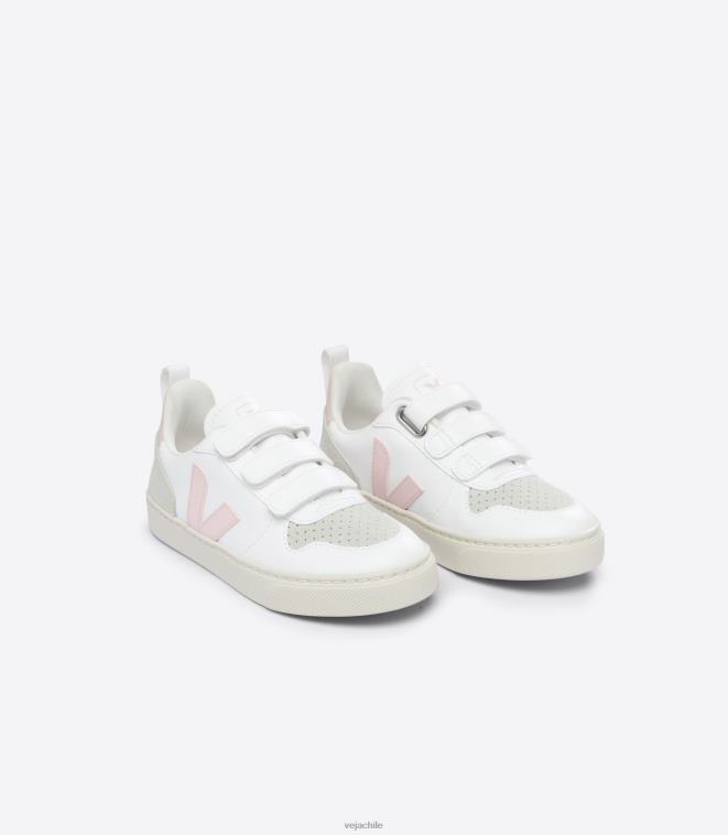 Veja niños v-10 cwl pétalo blanco PDFXH363 zapatos