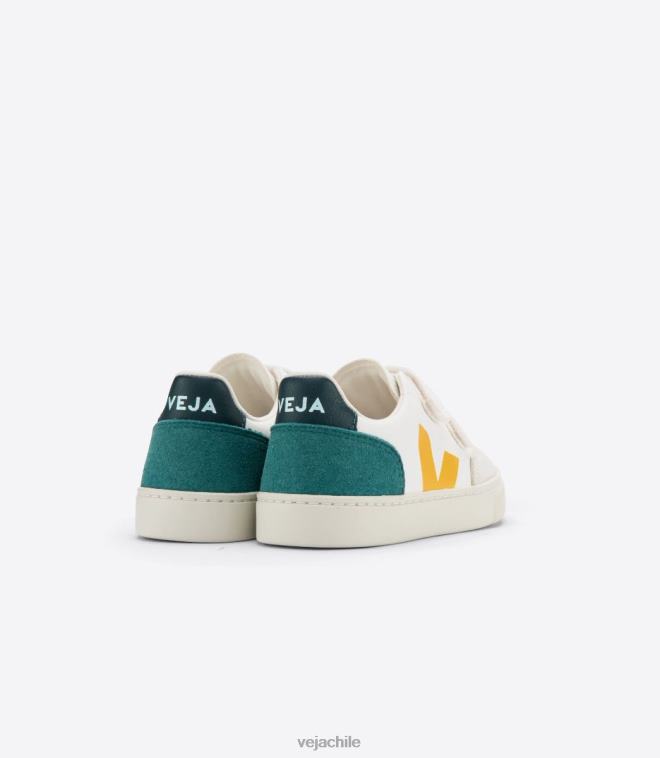 Veja niños v-12 cuero sin cromo multico brittany PDFXH308 zapatos