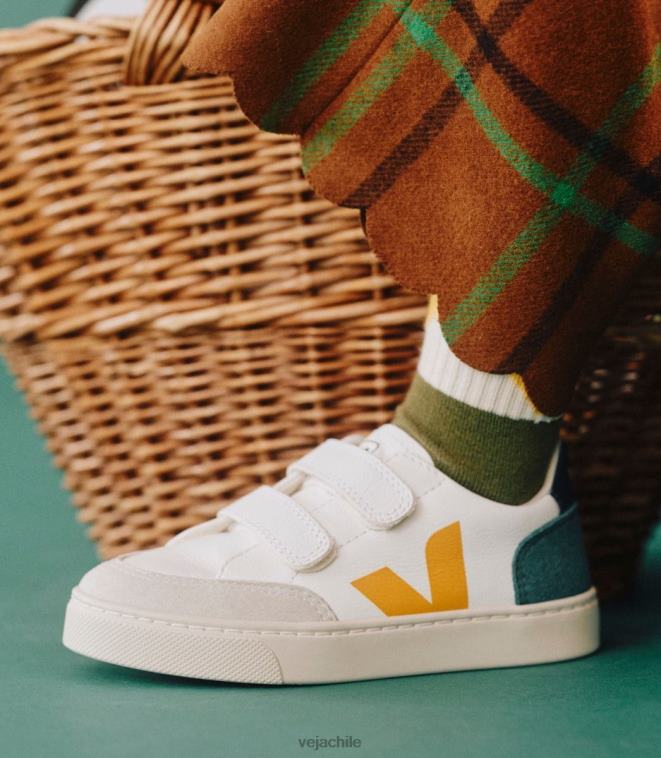 Veja niños v-12 cuero sin cromo multico brittany PDFXH308 zapatos